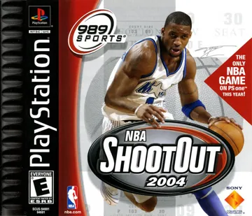 NBA ShootOut 2004 (US) box cover front